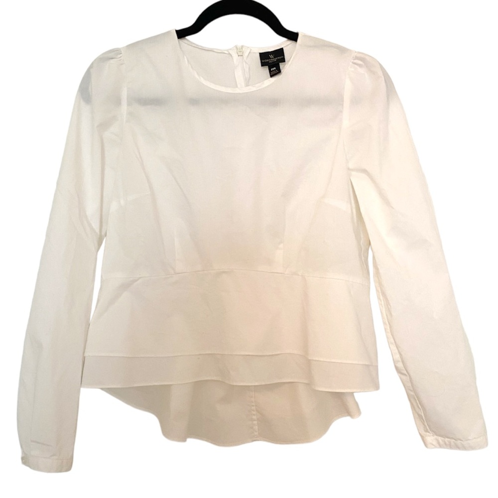 Petite Peplum Blouse